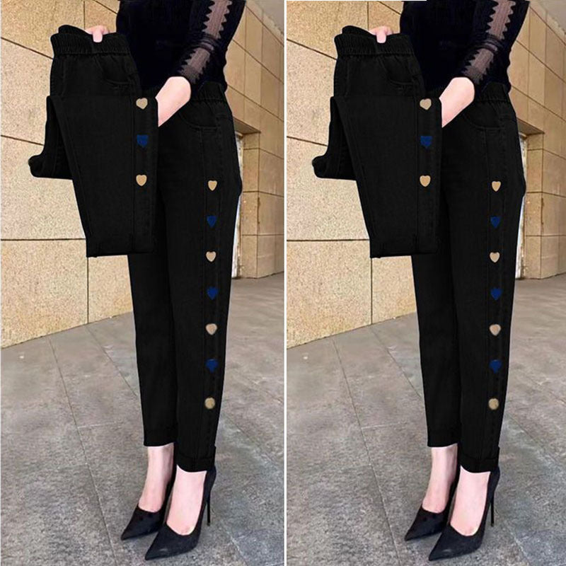 Soraya - Stretch Jeans with Embroidery