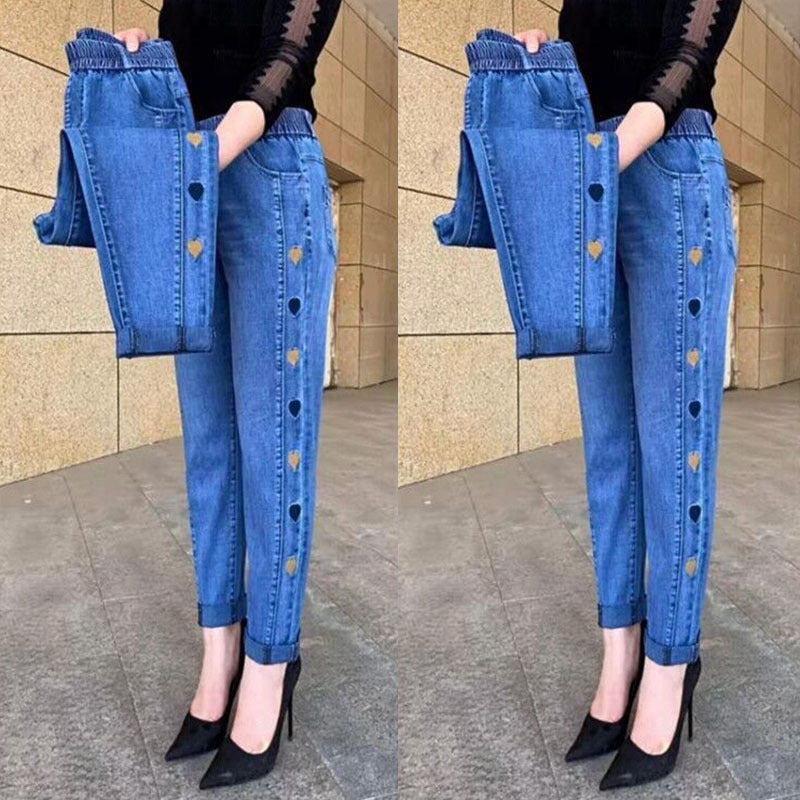 Soraya - Stretch Jeans with Embroidery