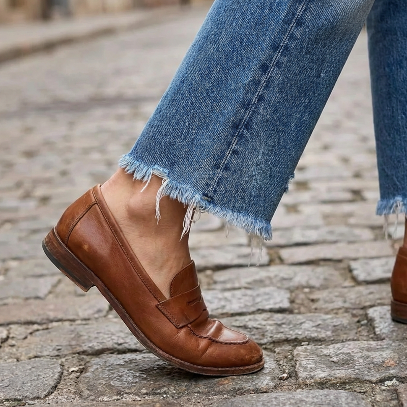 Danice - Elegant Cropped Jeans