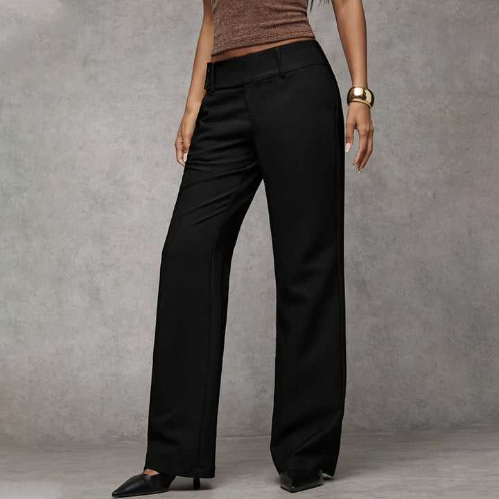 Avera | Linen Flared Pants