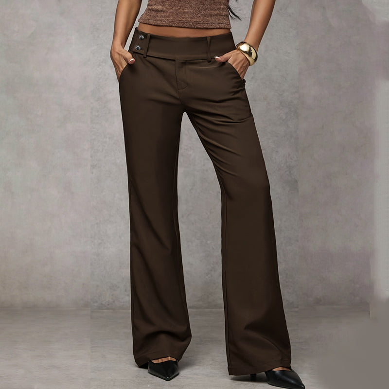 Avera | Linen Flared Pants