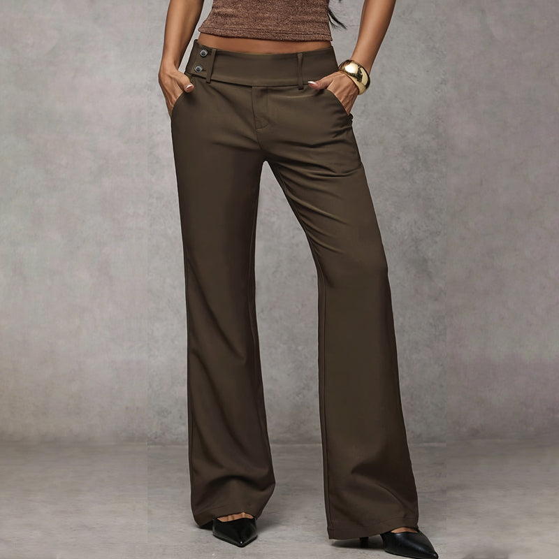 Avera | Linen Flared Pants