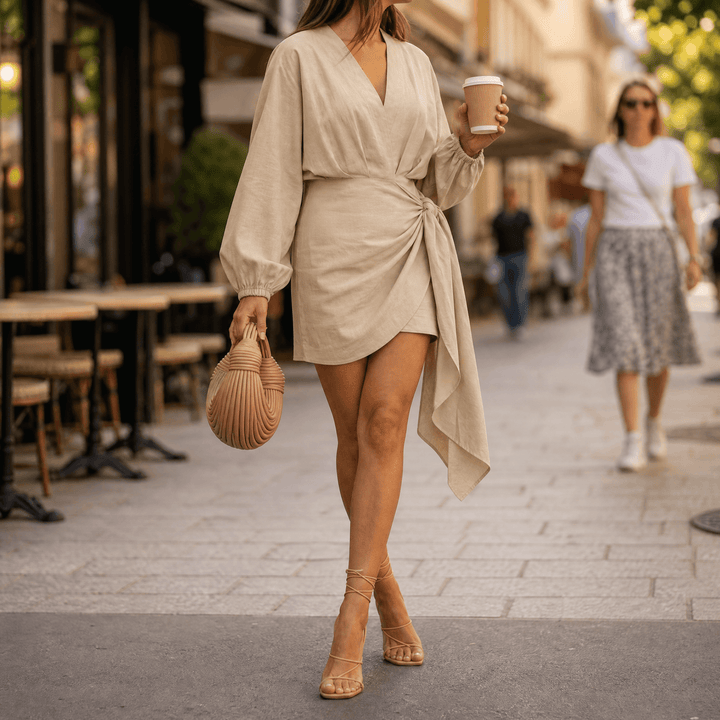 Velara™ – Kimono Sleeve Wrap Dress