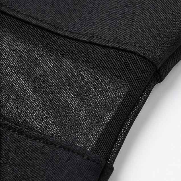 Veluna™ – One-Shoulder Mesh Waist Jumpsuit